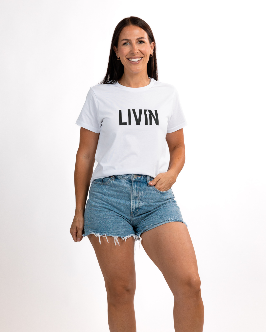 LIVIN Logo Tee Womens