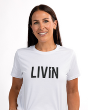 LIVIN Logo Tee Womens