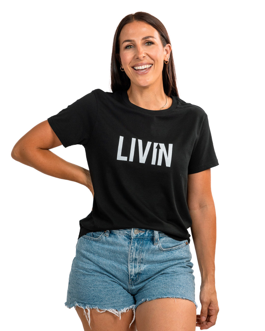 LIVIN Logo Tee Womens