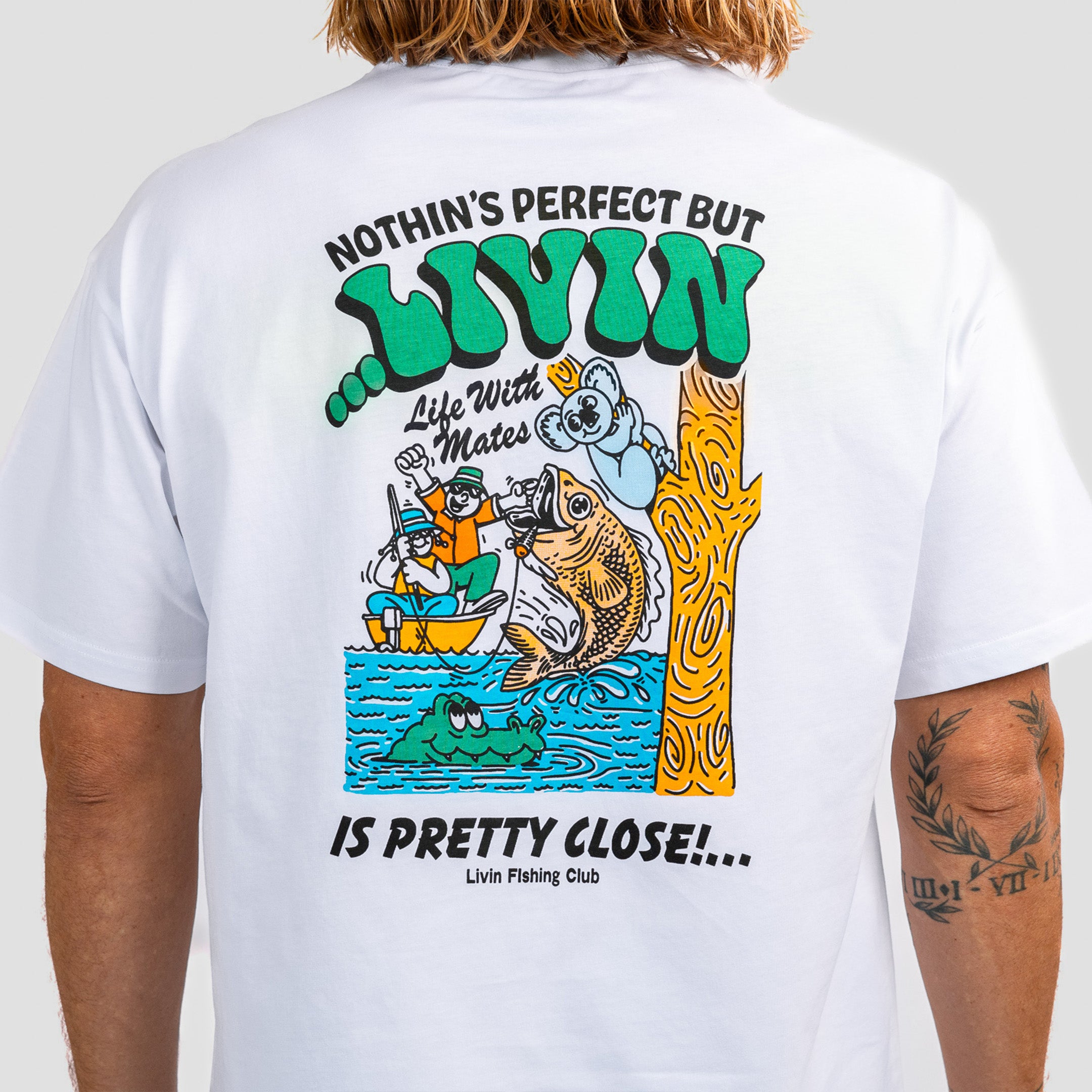 LIVIN Fishing Club Tee