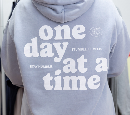 One Day Hoodie - Faded Blue