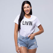 LIVIN Logo Tee Womens