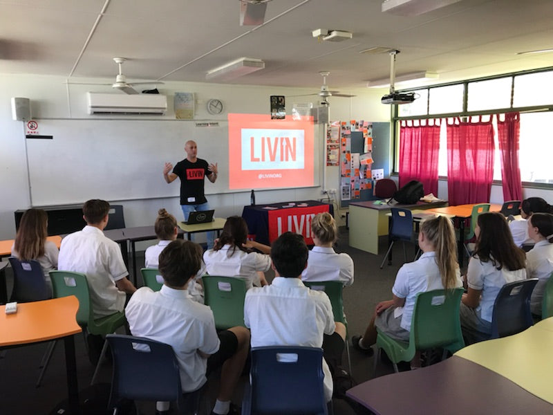 Von Bibra Supports LIVINWell at Benowa High School