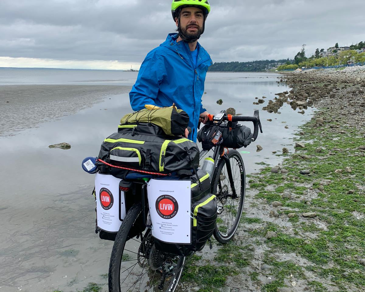 Cycling Across Canada for LIVIN