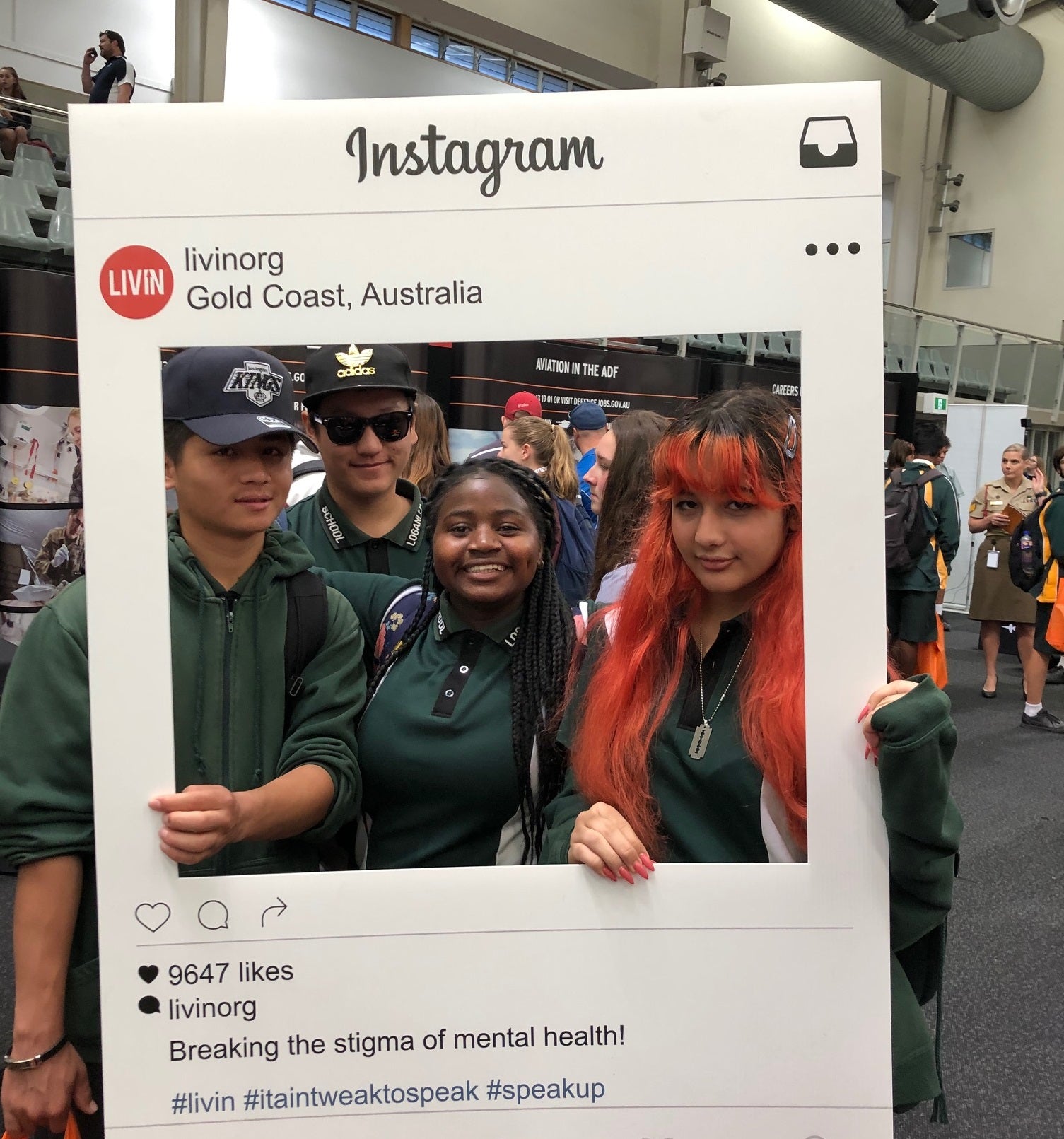 LIVIN hits the stage at Ignite Youth Careers Expo 2019