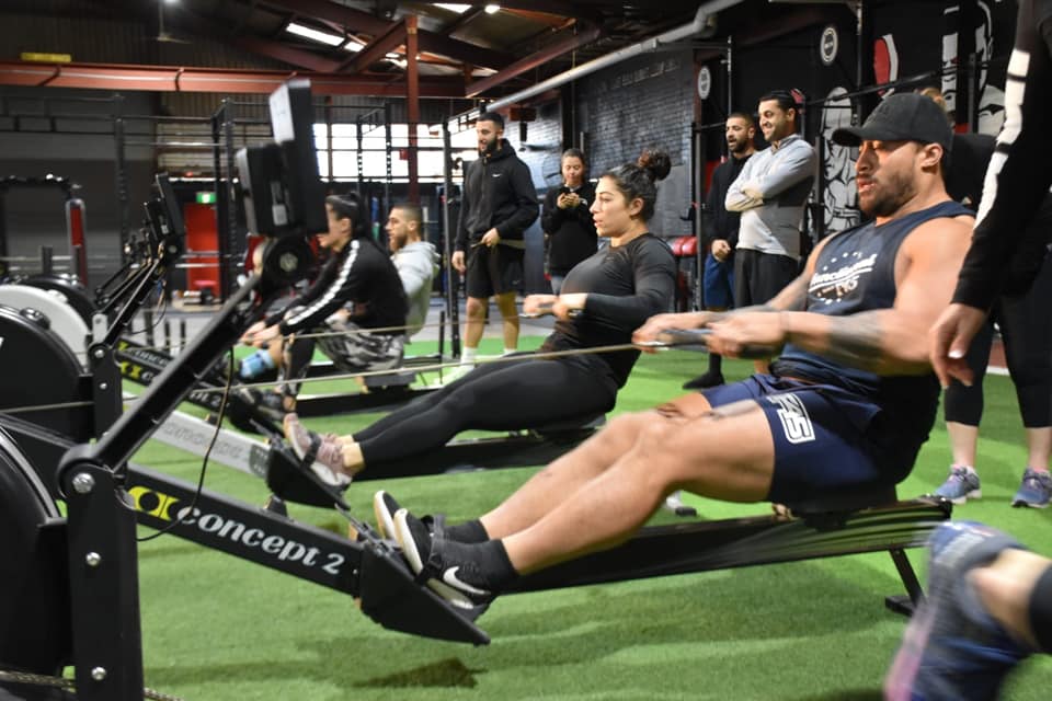 LIVIN on the Rower