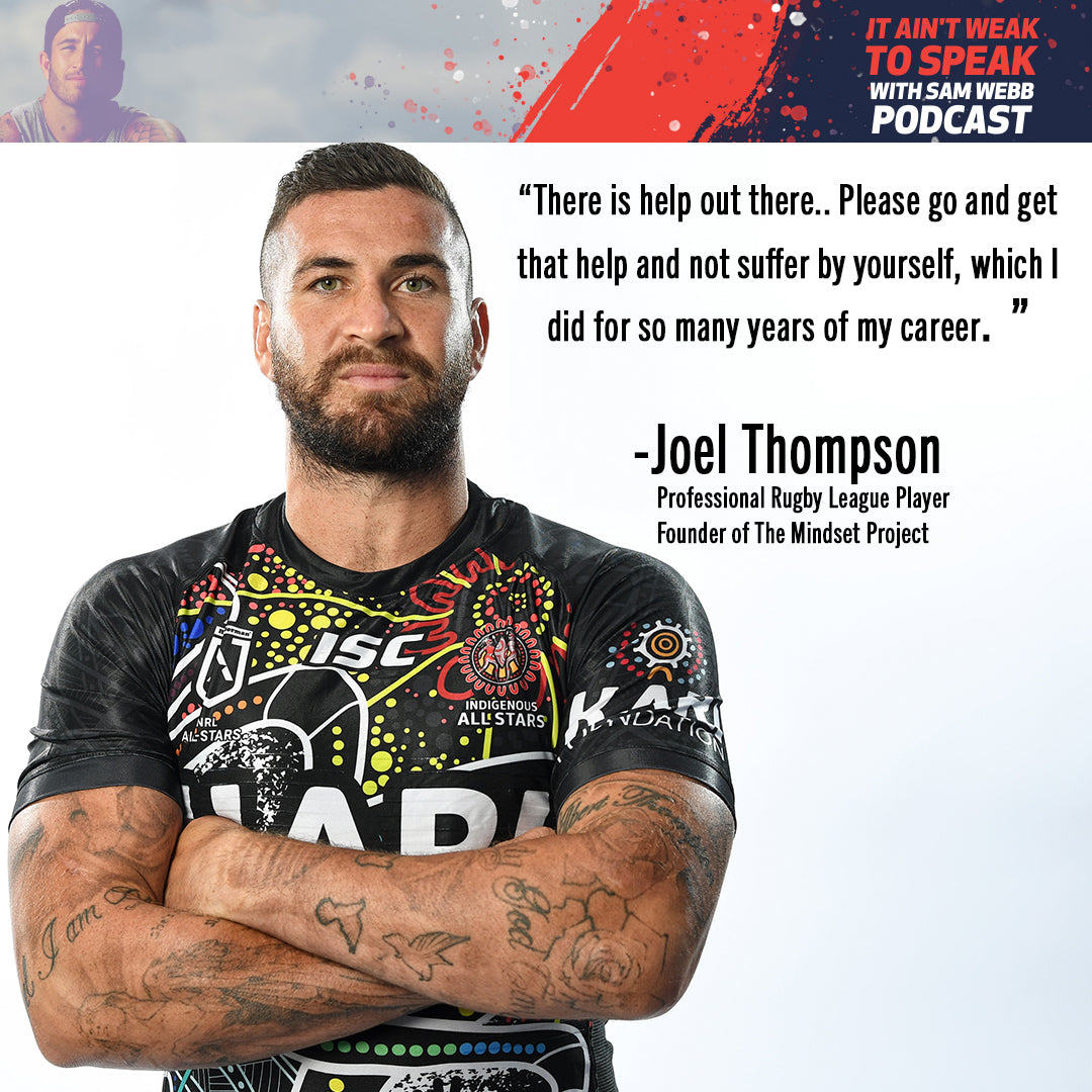 Episode #27: Joel Thompson Speaks On Tackling Mental Health Stigma In The NRL