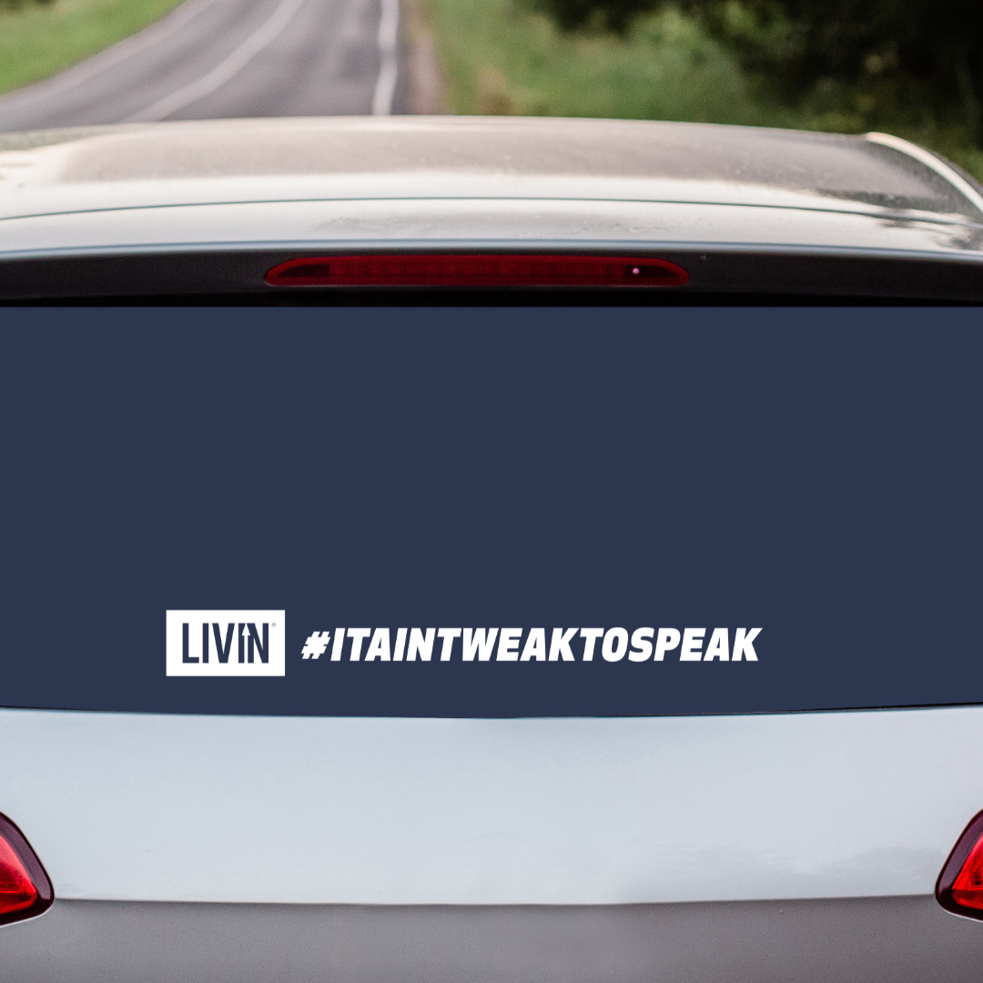 #ITAINTWEAKTOSPEAK Sticker