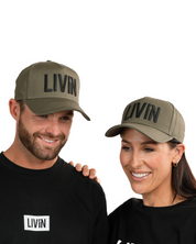 LIVIN Snapback - Khaki