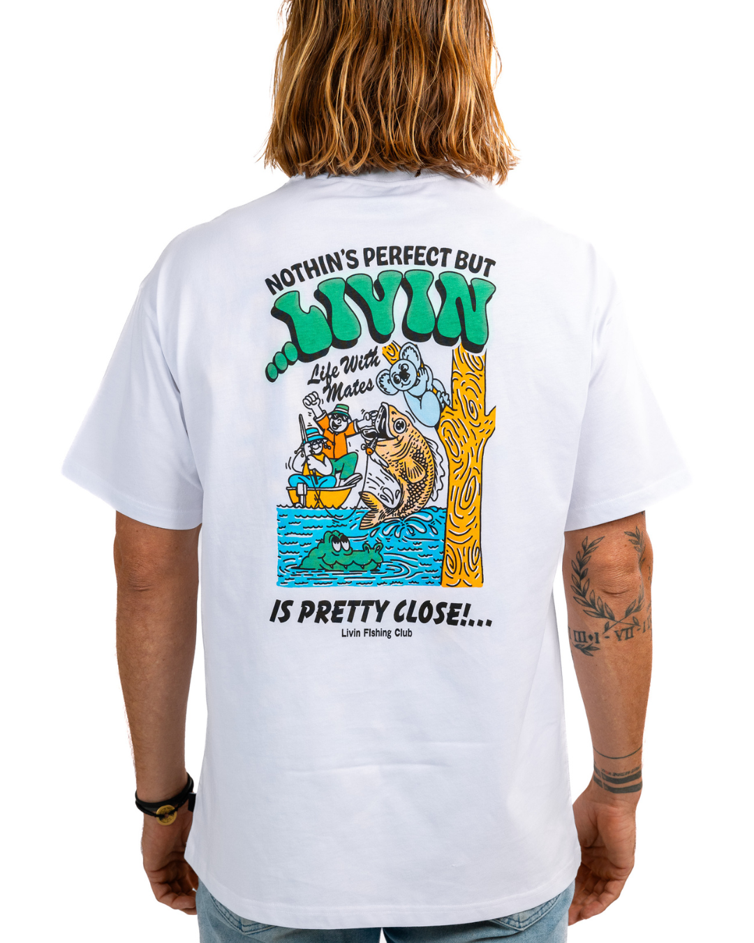 LIVIN Fishing Club Tee