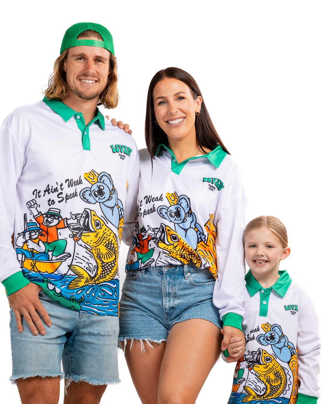 LIVIN Fishing Club Shirt - Kids