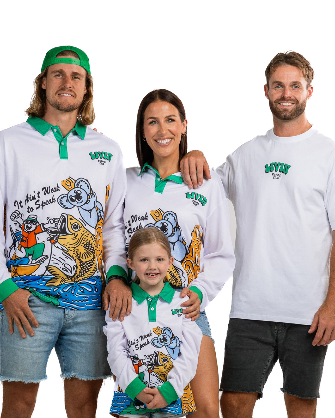 LIVIN Fishing Club Shirt - Kids