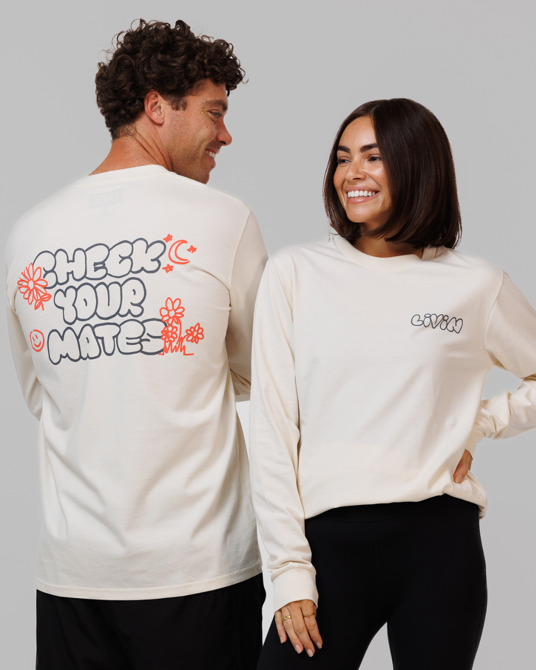 Check Your Mates Long Sleeve Tee