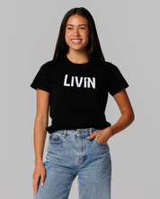 LIVIN Logo Tee Womens