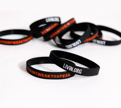 LIVIN Wristband 10 Pack - Black