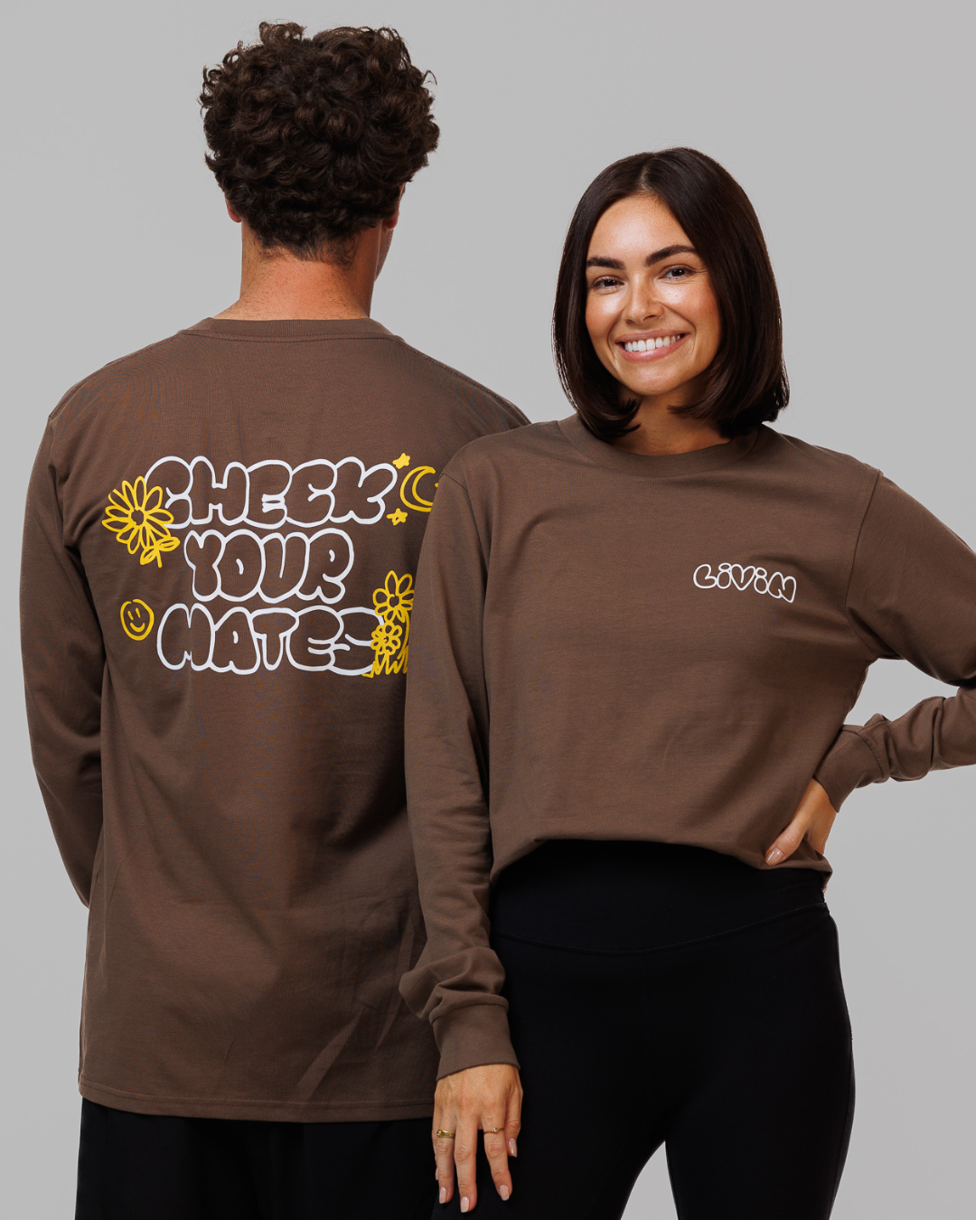 Check Your Mates Long Sleeve Tee