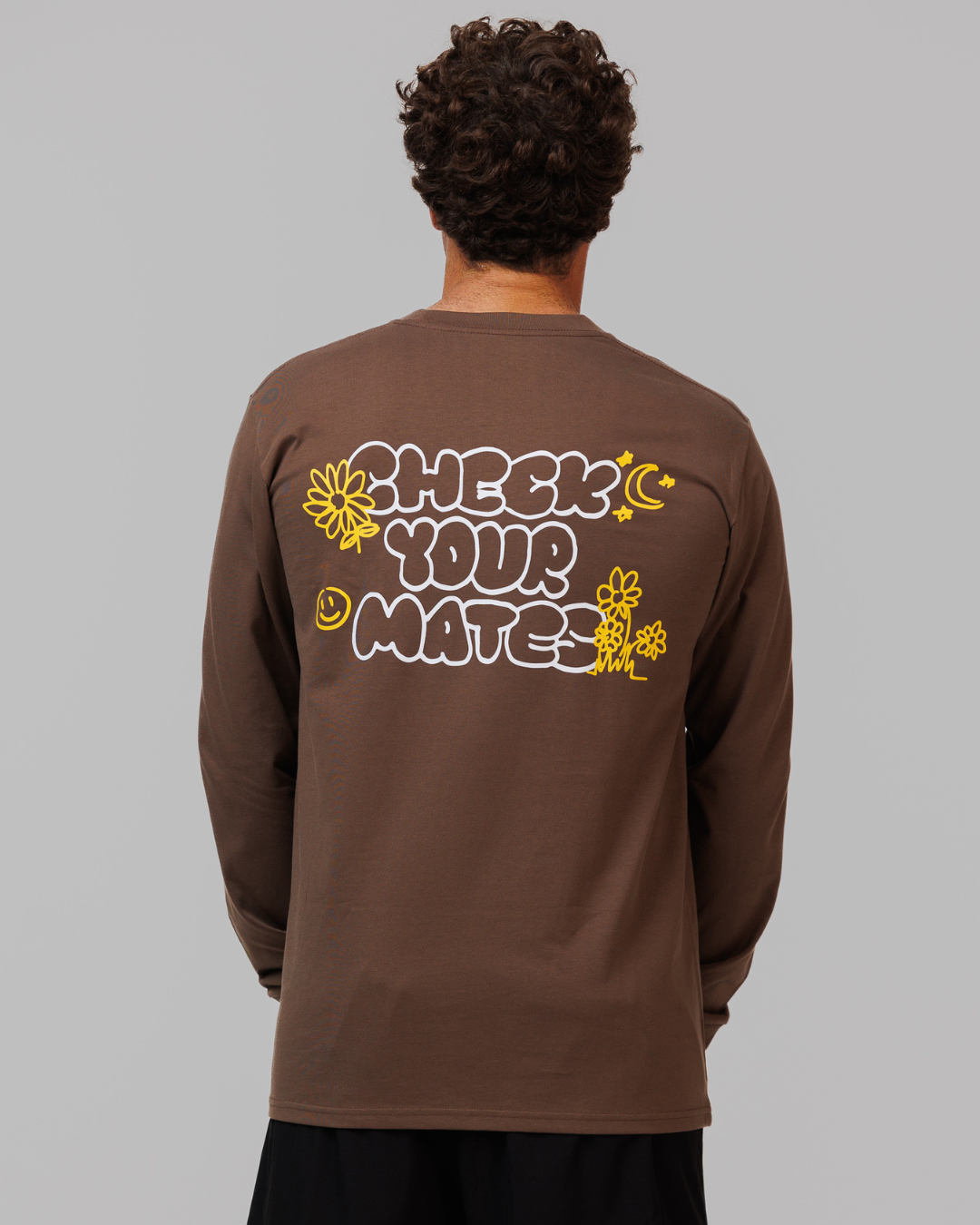 Check Your Mates Long Sleeve Tee