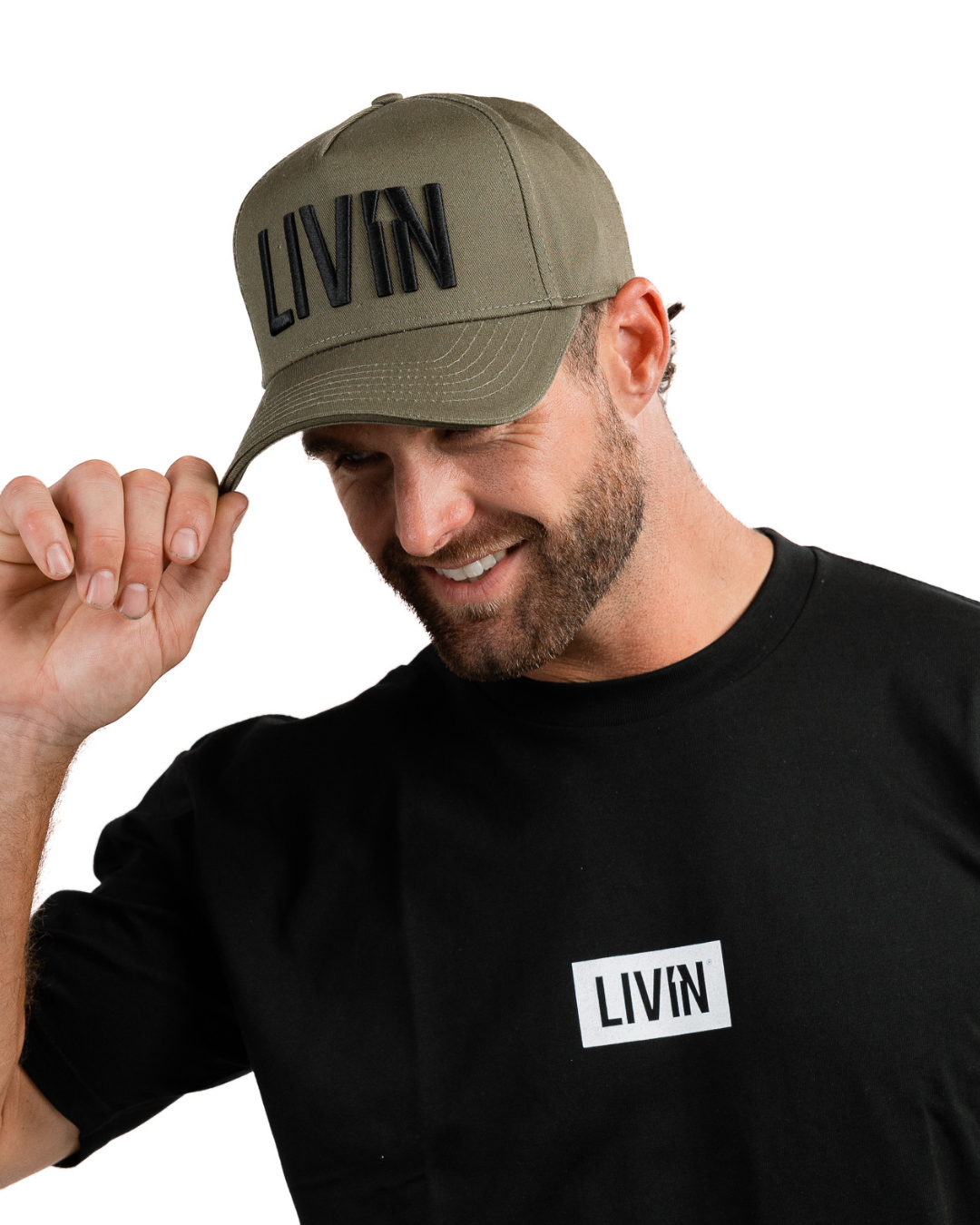 LIVIN Snapback - Khaki