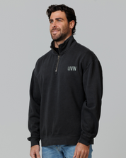 LIVIN Half Zip Sweater