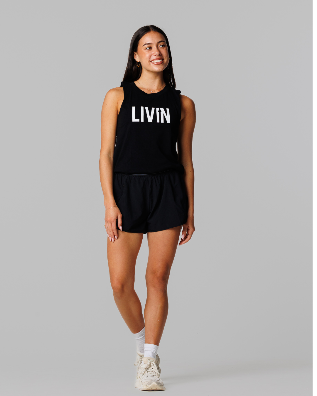 Basic Logo Tank Womens