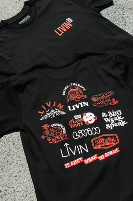 LIVIN 10 Year Anniversary Tee - Limited Edition