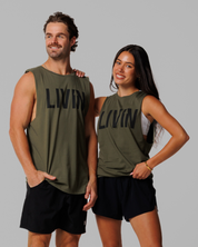 LIVIN Logo Tank