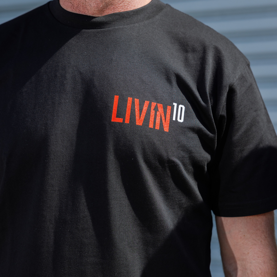 LIVIN 10 Year Anniversary Tee