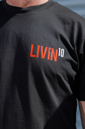 LIVIN 10 Year Anniversary Tee - Limited Edition