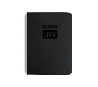 LIVIN x MiGOALS Gratitude Journal - Black