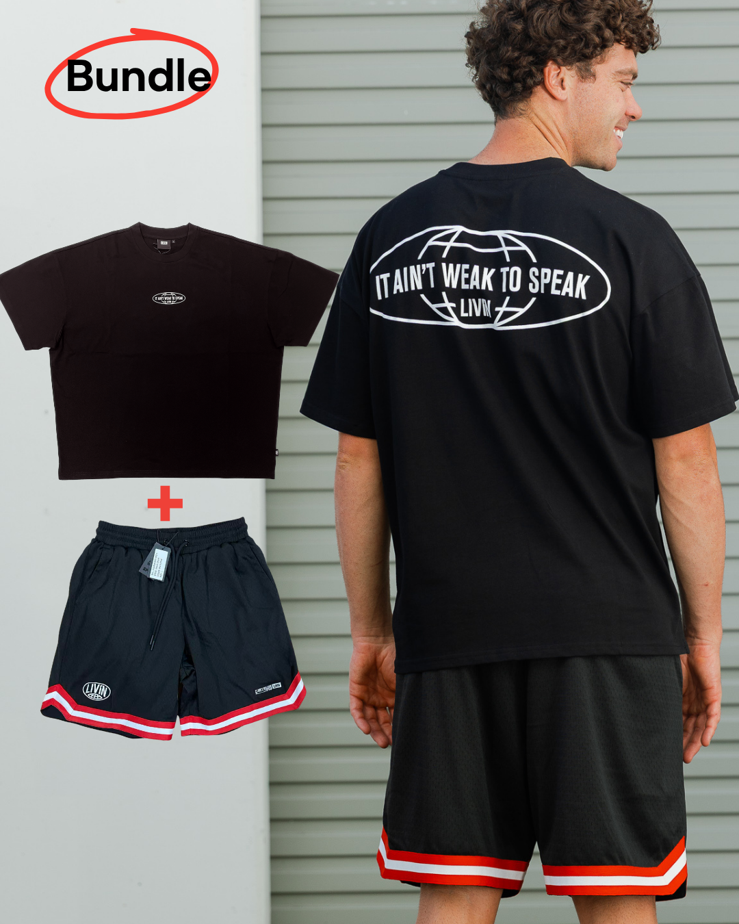 Universal Tee & Shorts Bundle