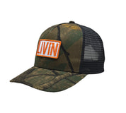 LIVIN Camo Trucker Cap