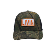 LIVIN Camo Trucker Cap