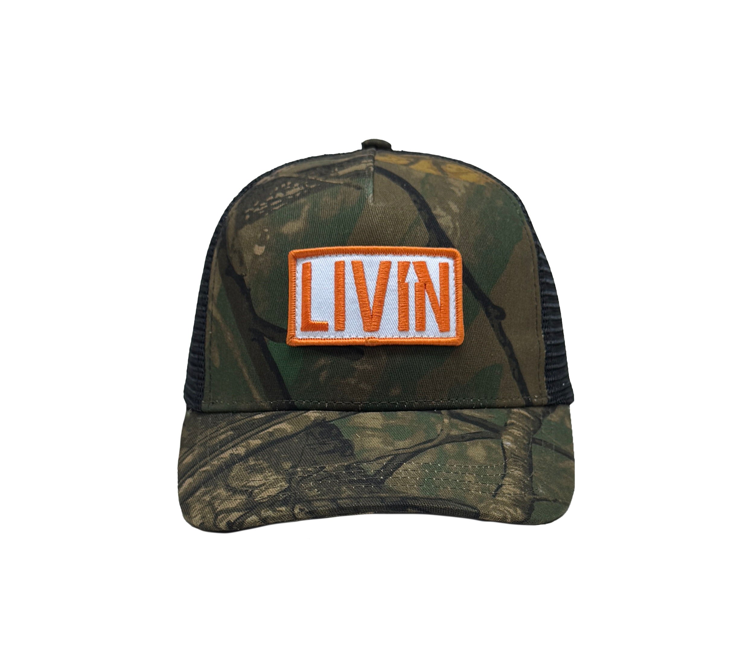 LIVIN Camo Trucker Cap
