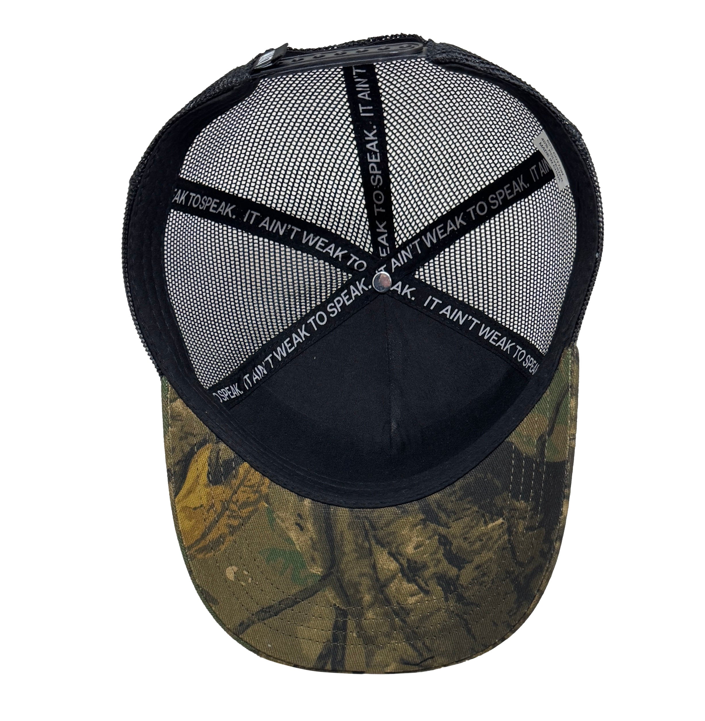 LIVIN Camo Trucker Cap