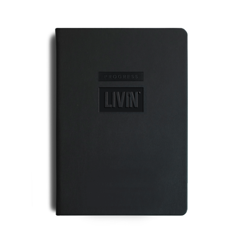 LIVIN x MiGOALS Progress Journal - Black