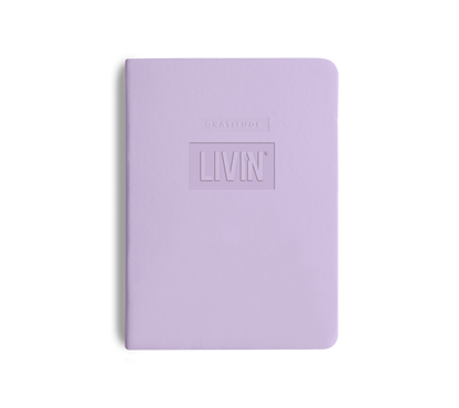 LIVIN x MiGOALS Gratitude Journal - Lilac