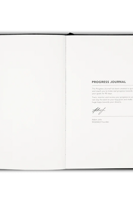 LIVIN x MiGOALS Progress Journal - Black
