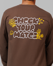 Check Your Mates Long Sleeve Tee