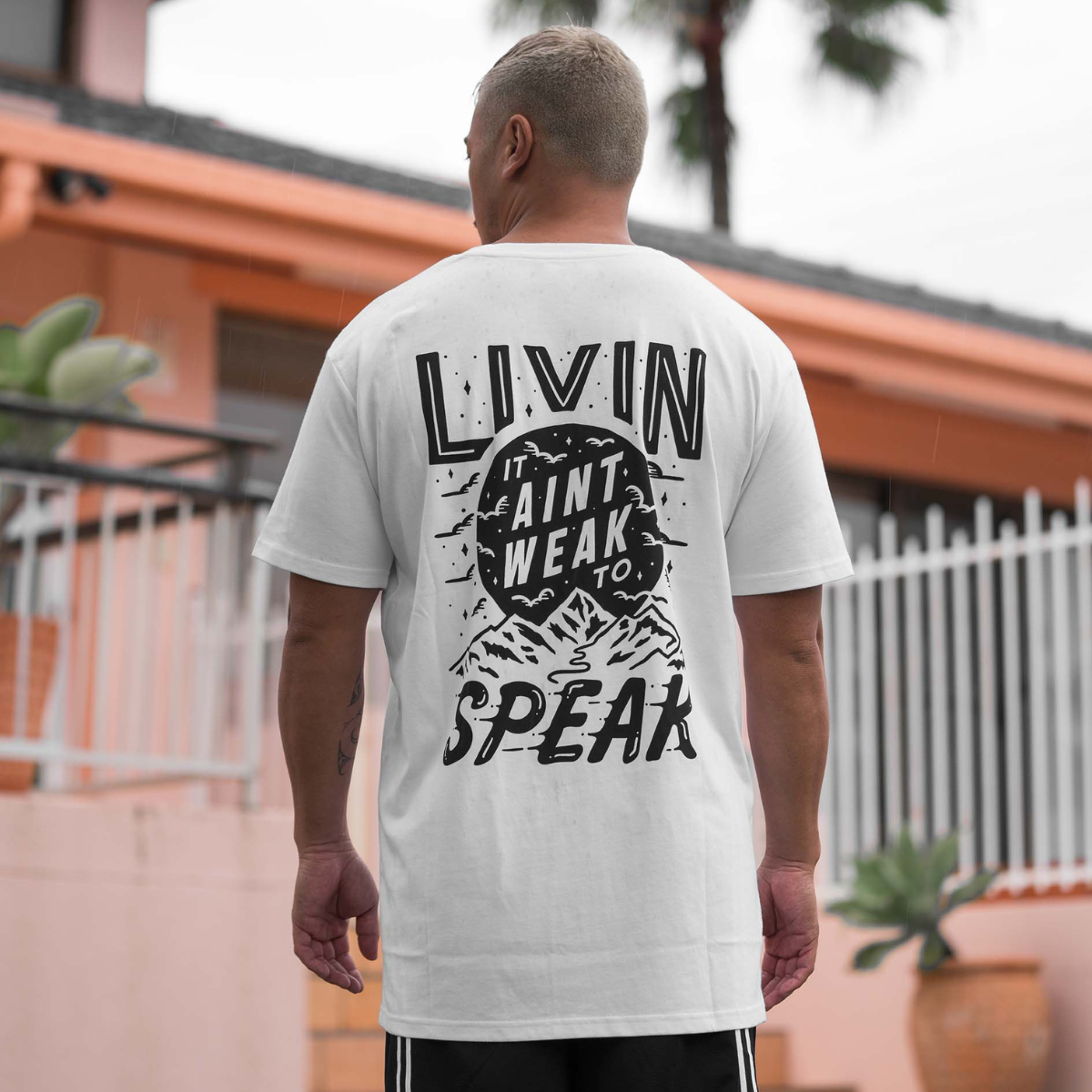 Mountain Tee - White