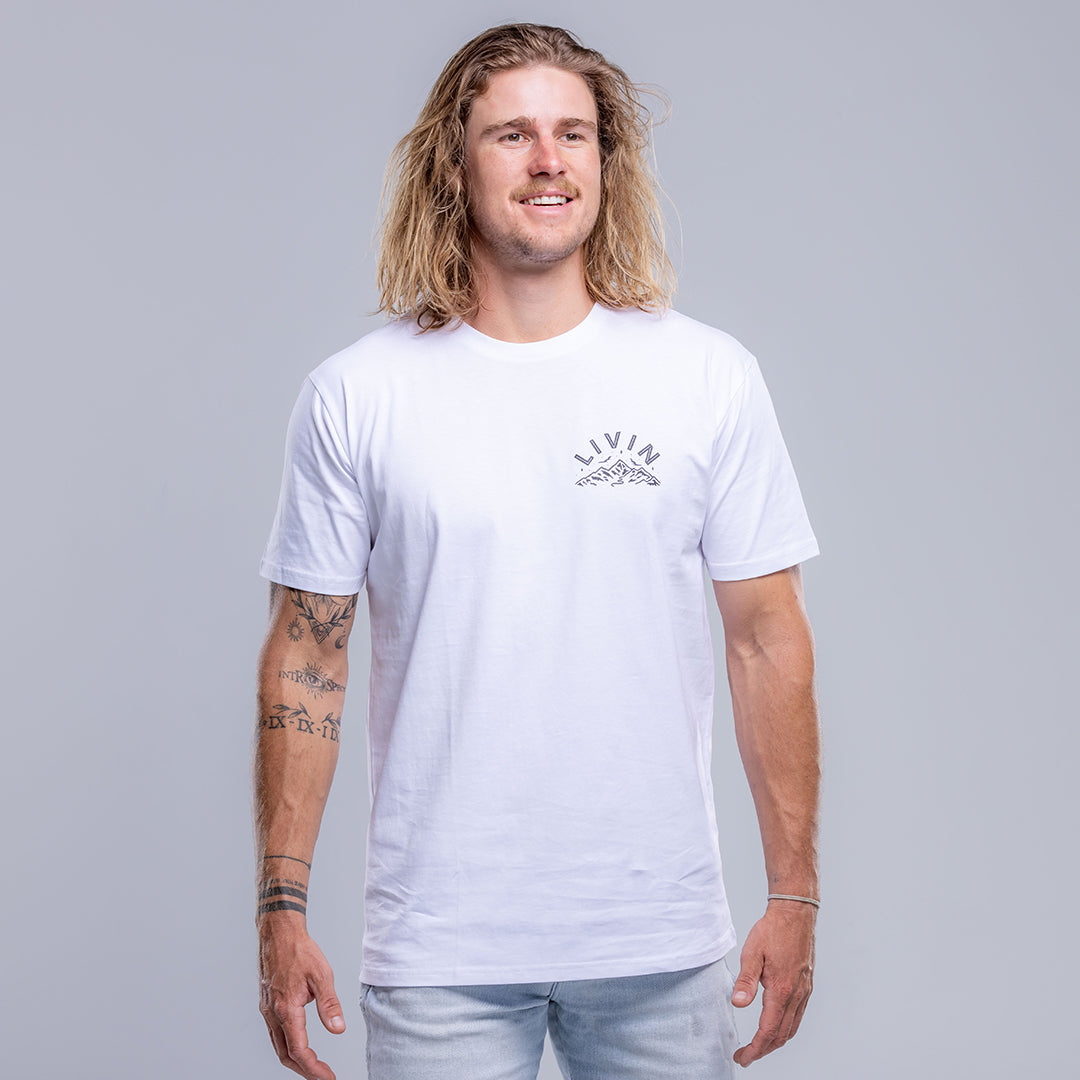 Mountain Tee - White