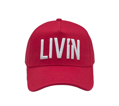 LIVIN Snapback Red