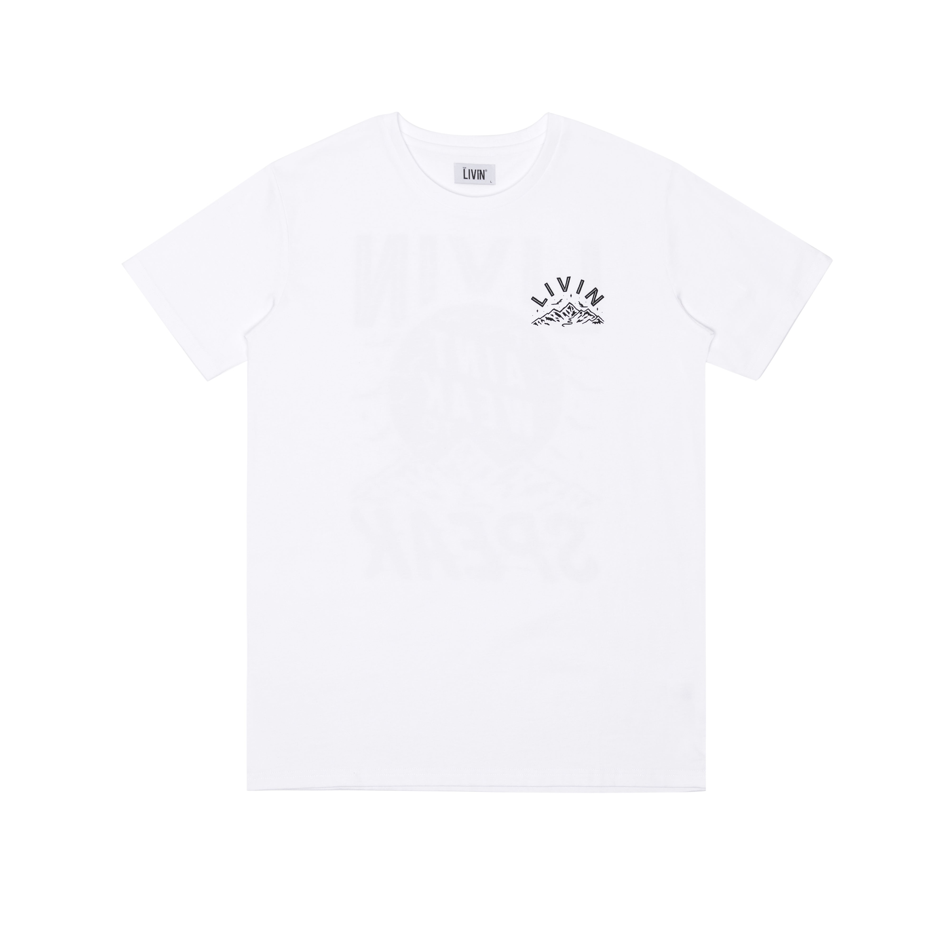 Mountain Tee - White